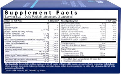 Orthomol Vital M & Vital F Tablets Vitamins and Nutrients for Men's and Women's Health 30-Day Supply