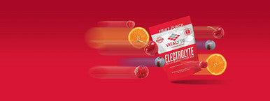 Vitalyte Natural Electrolyte Powder Drink Mix, Gluten Free, 40 2 Cup Servings Per Container (Fruit Punch)