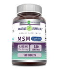 Amazing Formulas Optimsm 1500 Mg Tablets Supplement | Non-Gmo | Gluten Free | Made In Usa (180 Count)