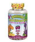 KAL Kid's MultiSaurus Vitamins & Minerals | Mixed Berry Flavor | Children's Once Daily Multivitamin | 90 Chewables