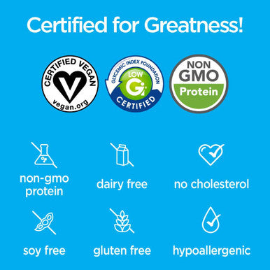 Vegansmart Plant Based Vegan Protein Powder by Naturade AllinOne Nutritional Shake Vanilla 15 Servings
