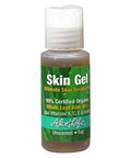 Aloe Life Skin Gel & Herbs Ultimate Skin Treatment, 99% Certified Organic Whole Leaf Aloe Vera, Vitamins C, A, & E, Head-to-Toe Skin Care Support for the Whole Family, Fragrance-Free (1 oz)