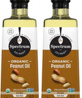Spectrum Naturals Organic Refined Peanut Oil, 16 oz