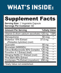 Dr. Tobias Lung Health Lung Support Supplement Lung Cleanse Detox Formula Includes Vitamin C to Support Bronchial and Respiratory System 60 Capsules 1 Daily