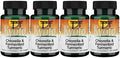Swanson Kyoto Chlorella & Fermented Turmeric 120 Tablets (4 Pack)