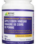WESTCOAST NATURALS Apple Cider Vinegar X-Strength Capsules, 530mg, 100 Count, transparent