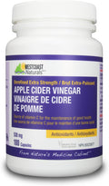 WESTCOAST NATURALS Apple Cider Vinegar X-Strength Capsules, 530mg, 100 Count, transparent