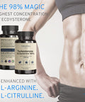 Turkesterone Ecdysterone 98% L-Citrulline L-Arginine - 1200Mg Per Serving Enhanced Complex *Usa Made & Tested* Muscle Recovery