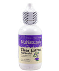 Nunaturals - Clear Stevia Pure Liquid Plastic Bottle - 2 Oz. ( Multi-Pack)