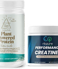 Nbpure Earthy Andy Plant Powered Protein Micronized Creatine Monohydrate Supplement