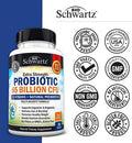 Organic Turmeric Curcumin And Ginger Supplement (1 Month Supply) Plus 65 Billion Cfu Daily Probiotic Supplement (1 Month Supply)