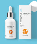 PHOTOZYME Anti Aging Vitamin C + E Ferulic Acid Face Skincare | Plant Derived DNA Enzymes | Anti Aging Beauty Skincare Treatment for Fine Lines,