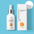 PHOTOZYME Anti Aging Vitamin C + E Ferulic Acid Face Skincare | Plant Derived DNA Enzymes | Anti Aging Beauty Skincare Treatment for Fine Lines,