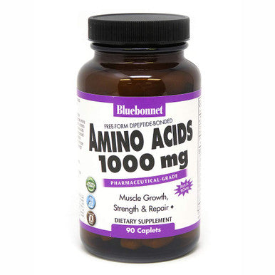 BLUEBONNET NUTRITION Amino Acids 1000 MG, 90 CT