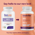 Bestvite AKG (Alpha Ketoglutaric Acid) 500mg (240 Vegetarian Capsules) - No Stearates - Vegan - Non GMO - Gluten - AKG Supplement