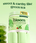 Bloom Nutrition Superfood Greens Powder Digestive Enzymes with Probiotics and Prebiotics Gut Health Bloating Relief for Women Chlorella Green Juice Mix with Beet Root Powder 30 SVG Original