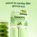 Bloom Nutrition Superfood Greens Powder Digestive Enzymes with Probiotics and Prebiotics Gut Health Bloating Relief for Women Chlorella Green Juice Mix with Beet Root Powder 30 SVG Original