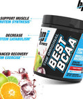 BPI Sports Best BCAA - Building Blocks of Protein and Muscle - Post-Workout Recovery - Weight Loss Support - Fruit Punch, 30 Servings, 300 grams