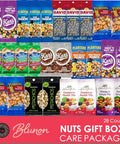 Nuts Snack Packs - Mixed Nuts and Trail Mix Individual Packs - Healthy Snacks Care Package Gift (28 Count)