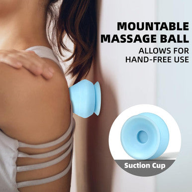 Mountable Massage For Back Neck, Shoulder, Feet, Leg, Back Myofascial Release, Muscle Knots, Pain Relief, Mountable Back Pain Relief Tool & Trigger Point And Deep Tissue Massage