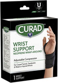 Curad Performance Series IRONMAN Wraparound Wrist Support with Microban 1 Each
