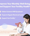 Myo DChiro Inositol Vitex Hormone Balance Healthy Ovarian Function Fertility Support Vegan Friendly