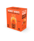 Nate's Honey Minis - Single-Serve 100% Pure, Raw & Unfiltered Honey - 0.49oz Packets, 20ct box