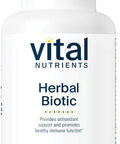 Vital Nutrients Herbal Biotic | Herbal Immune Support Supplement | Antioxidant Support Promotes Healthy Immune System | Gluten Dairy Soy | Non-GMO | 60 Capsules