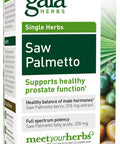 Gaia Herbs Saw Palmetto, Vegan Liquid Capsules, 60 Count - Prostate Health Supplement for Healthy Male Hormone Balance, Berry Supercritical Extract, Full Spectrum Potency