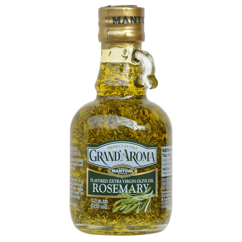 8.5 Oz Garlic Grand'aroma Flavored Extra Virgin Olive Oil (Pack of 2)