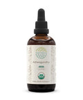 Ashwagandha A120 Usda Organic Tincture | Alcohol Extract, High-Potency Herbal Drops | Certified Organic Ashwagandha (Withania Som