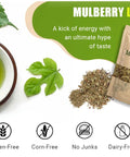 Mulberry Leaf Tea 8 Oz, Dried Crushed Leaves, Best Caffeine Free Tea - Way4Organic (8 Oz (2 Pack))