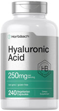 Horbaach Hyaluronic Acid Capsules 240 Count 250 Mg
