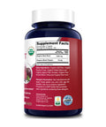 NusaPure Beet Root 1,350 mg 200 Organic Tablets (Vegetarian, USDA, Non-GMO & Gluten-Free) with Black