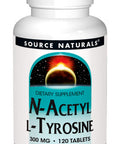 Source s N-Acetyl L-Tyrosine Dietary Supplement - 120 Tablets