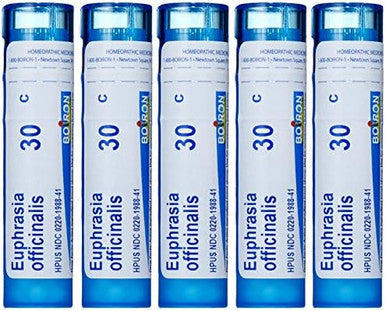 Boiron Euphrasia Officinalis 30C (Pack Of 5) Homeopathic Medicine For Eye Discharge
