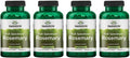 Swanson Full Spectrum Rosemary - Herbal Supplement Promoting Immune Health Support - Natural Formula to Help Defend The Body & Support Overall Wellness - (90 Capsules 400mg Each) 4Pack