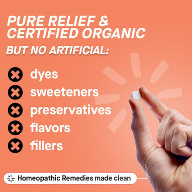 Genexa Cold Crush | Multi-Symptom Cough & Cold Relief for Adults | Delicious Organic Acai Berry Flavor | Organic & Non-GMO | Homeopathic Remedy Made Clean | 60 Chewable Tablets