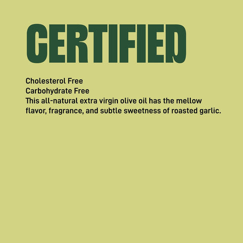 Colavita Roasted Garlic Extra Virgin Olive Oil, 32 Fl Oz ÃƒÂ¢Ã¢â€šÂ¬Ã¢â‚¬Å“ Cold Pressed EVOO Infused with Natural Roasted Garlic Flavor for Cooking, Dressings, Marinades & Dipping