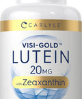 Carlyle Lutein and Zeaxanthin 20mg | 300 Softgels | Eye Health Vitamins | Non-GMO & Gluten Supplement
