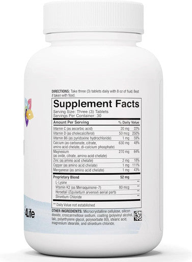 4Life Cal-Mag Complex - Supplement for Healthy and Strong Muscle Bone and Joint Support - Supplement with Calcium Magnesium Vitamin D and Vitamin K - 90 Tablets