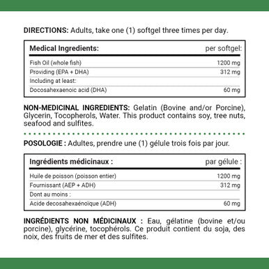 Nature's Bounty Xstrg Fish Oil 1200Mg 200 Sgl