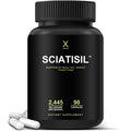 HUMANX Sciatica Focused Formula - Nerve Support Supplement with Stabilized R-Lipoic for Extra Strength - Vitamins Promoting Healthy Back, Hips, Leg, Feet - Neuropathy Supplements - Sciatisil