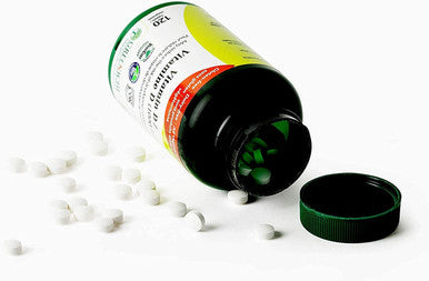 Greeniche Natural Vitamin D, 120 Tablets, Helps to Maintain Overall Good Health, Bone & Teeth Health Formula, Helps to Reduce the Risk of Osteoprosis