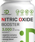 Deal Supplement Nitric Oxide Booster 3000mg Per Serving 300 Capsules 12 in 1 Nitric Oxide Supplement Arginine & Citrulline Complex with Energy Blend Marshmallow Root Promotes Nutrient Flow to Muscles &Heart