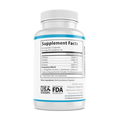 Clear Nails - Extra Strength - Probiotic Fungus Inhibitor - 50 Billion Cfu