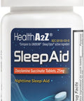 HealthA2Z Nighttime Sleep Aid Doxylamine Succinate 25mg 40 Counts