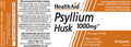 Psyllium Husk - 60 X 1000 Mg Vegicaps