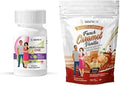 BariatricPal Duodenal Switch Complete 30Day Supply Vitamin Pack (Capsule with 45mg Iron Calcium Citrate Soft Chews with Probiotics French Caramel Vanilla)
