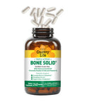 Country Life Bone Solid Triple Action Strengthens Bones 240 Capsules Certified Gluten Free